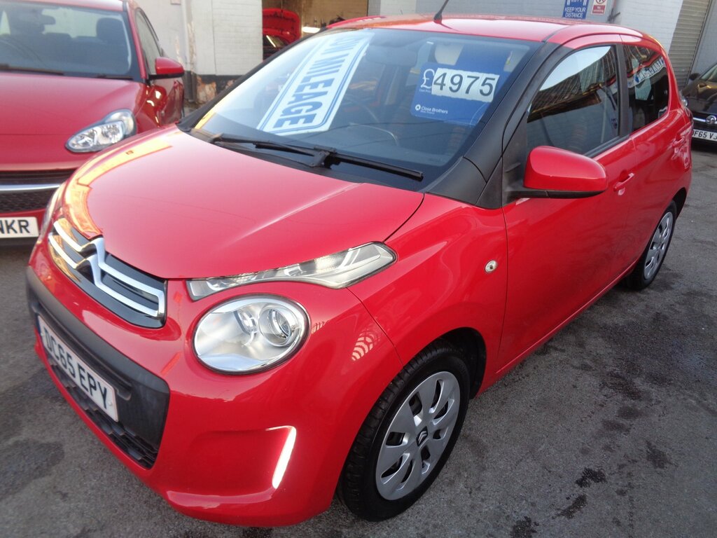 Citroen C1 1.0 Vti Feel Hatchback Euro 6 6 Red #2
