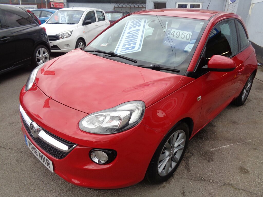 Vauxhall Adam 1.2I Jam Hatchback Euro 6 70 Ps Red #2
