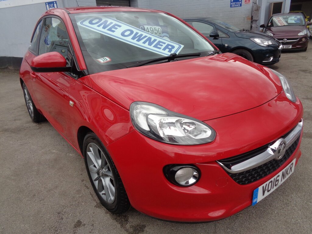 Vauxhall Adam 1.2I Jam Hatchback Euro 6 70 Ps Red