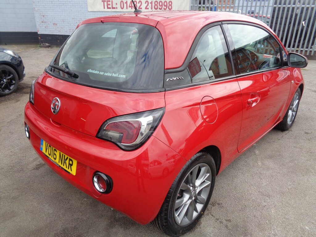 Vauxhall Adam 1.2I Jam Hatchback Euro 6 70 Ps Red #4