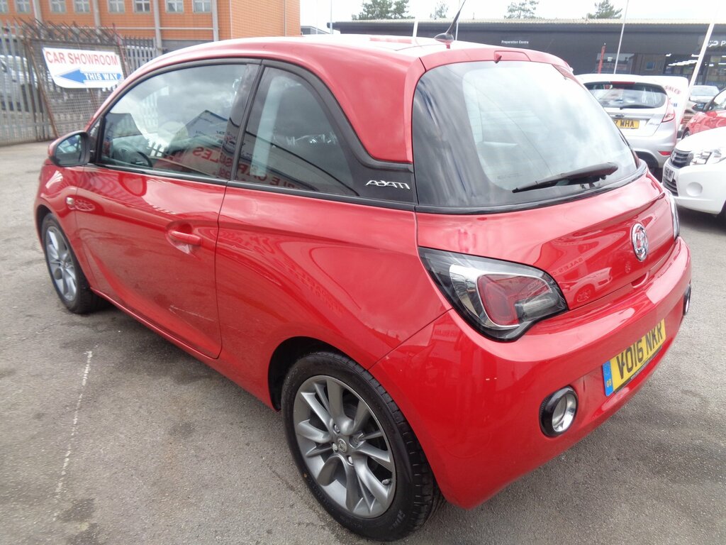 Vauxhall Adam 1.2I Jam Hatchback Euro 6 70 Ps Red #3