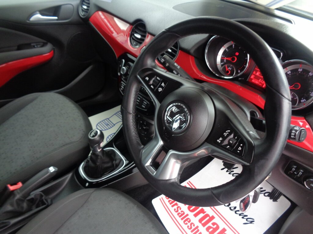 Vauxhall Adam 1.2I Jam Hatchback Euro 6 70 Ps Red #6