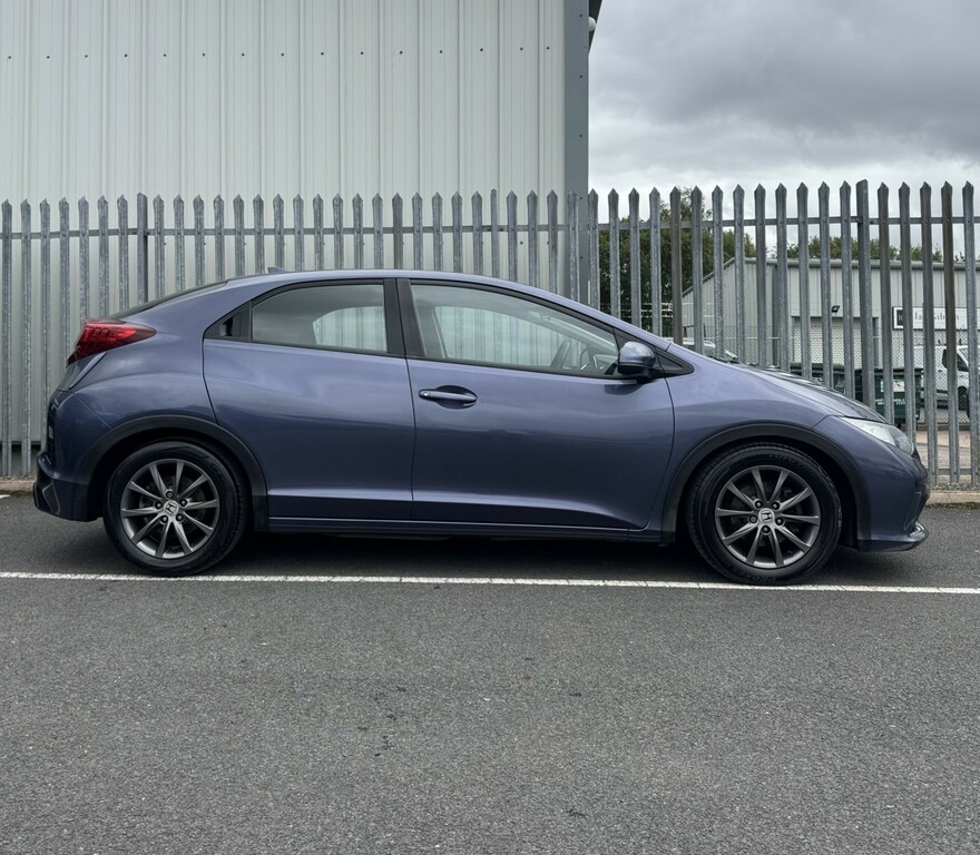 Honda Civic I-vtec Ex Plus Silver #7