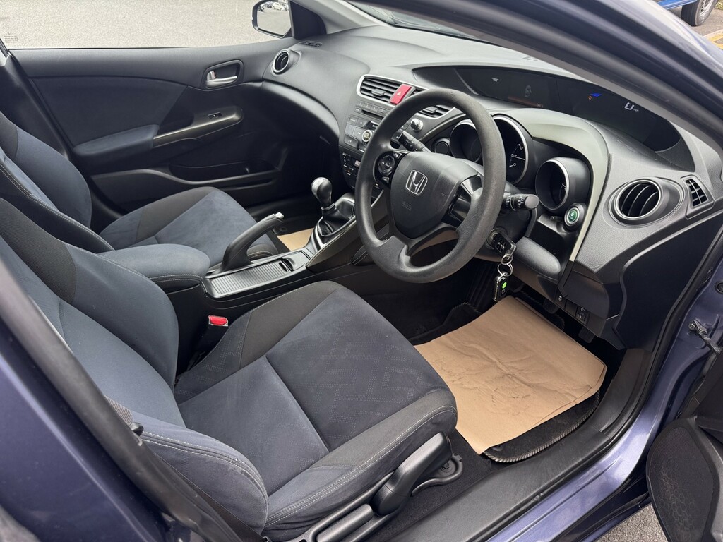 Honda Civic I-vtec Ex Plus Silver #9