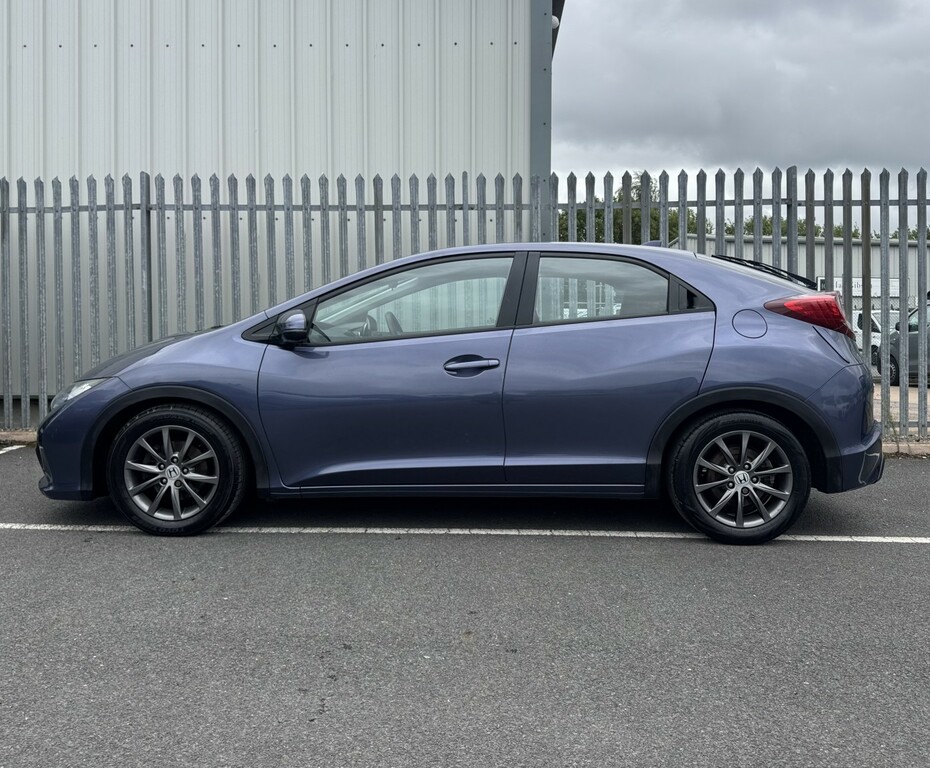 Honda Civic I-vtec Ex Plus Silver #8