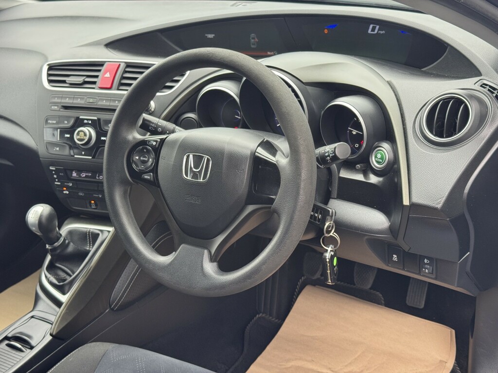 Honda Civic I-vtec Ex Plus Silver #14