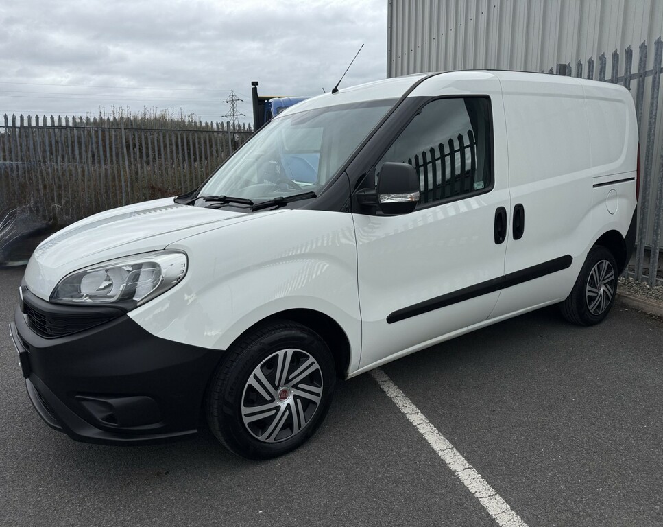 Fiat Doblo Panel Van Van 1.3 Multijet No Vat 2016 White #2