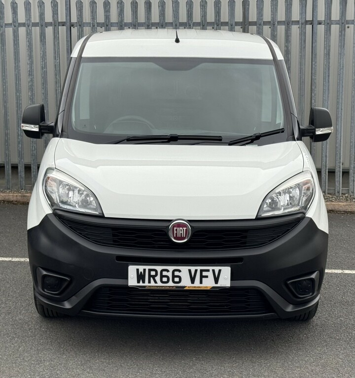 Fiat Doblo Panel Van Van 1.3 Multijet No Vat 2016 White #3