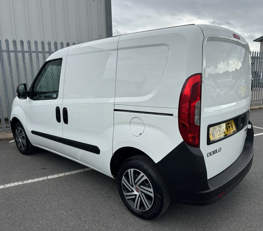 Fiat Doblo Panel Van Van 1.3 Multijet No Vat 2016 White #4