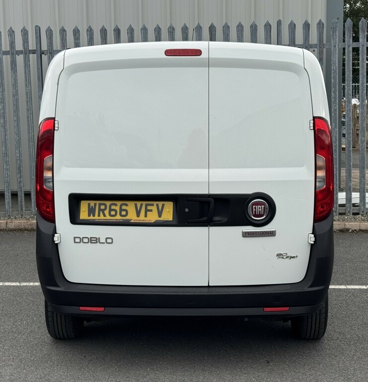 Fiat Doblo Panel Van Van 1.3 Multijet No Vat 2016 White #6