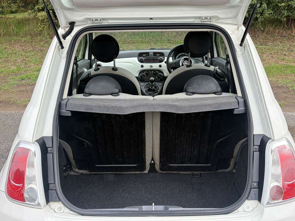 Fiat 500 Pop White #7