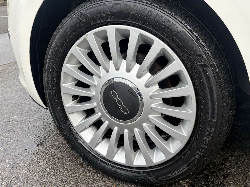 Fiat 500 Pop White #8
