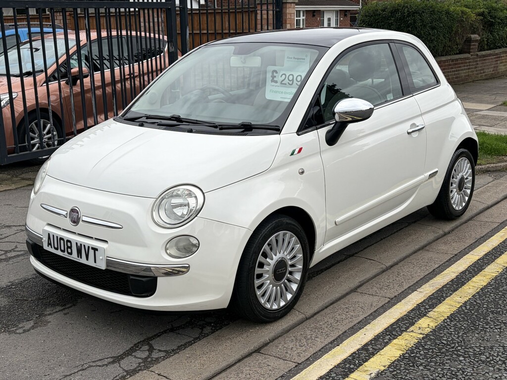 Fiat 500 1.2 500 1.2 Lounge Start Stop White