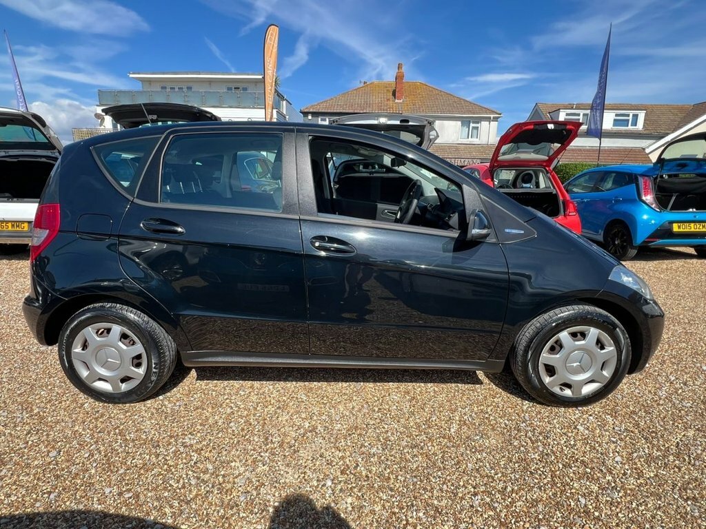 Mercedes-Benz A Class Hatchback Blue #4