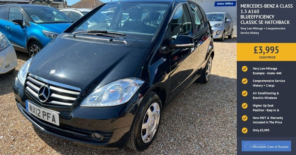 Mercedes-Benz A Class Hatchback Blue #12