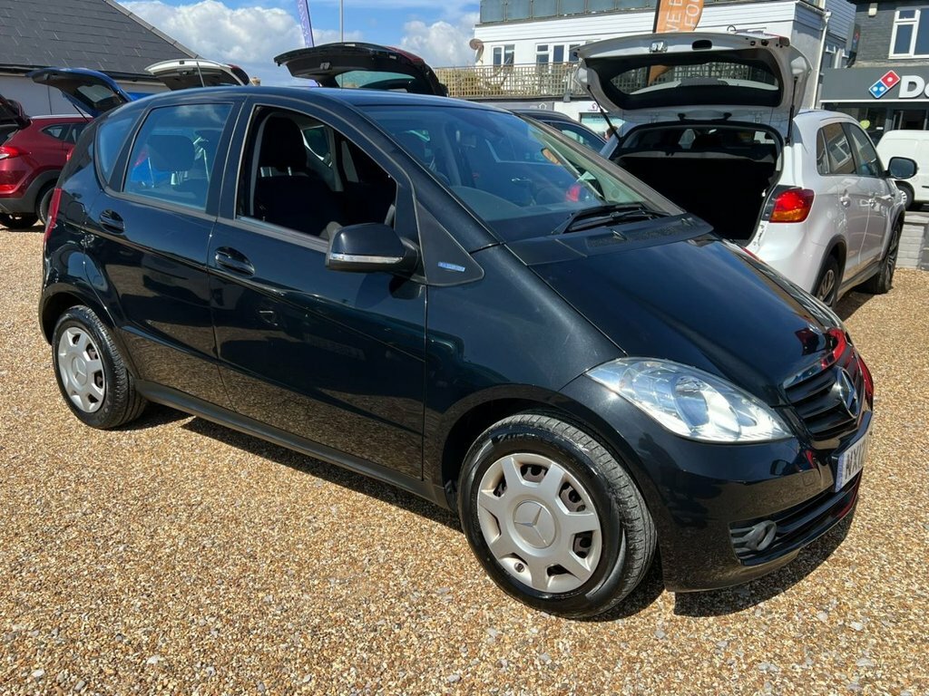 Mercedes-Benz A Class Hatchback Blue #3
