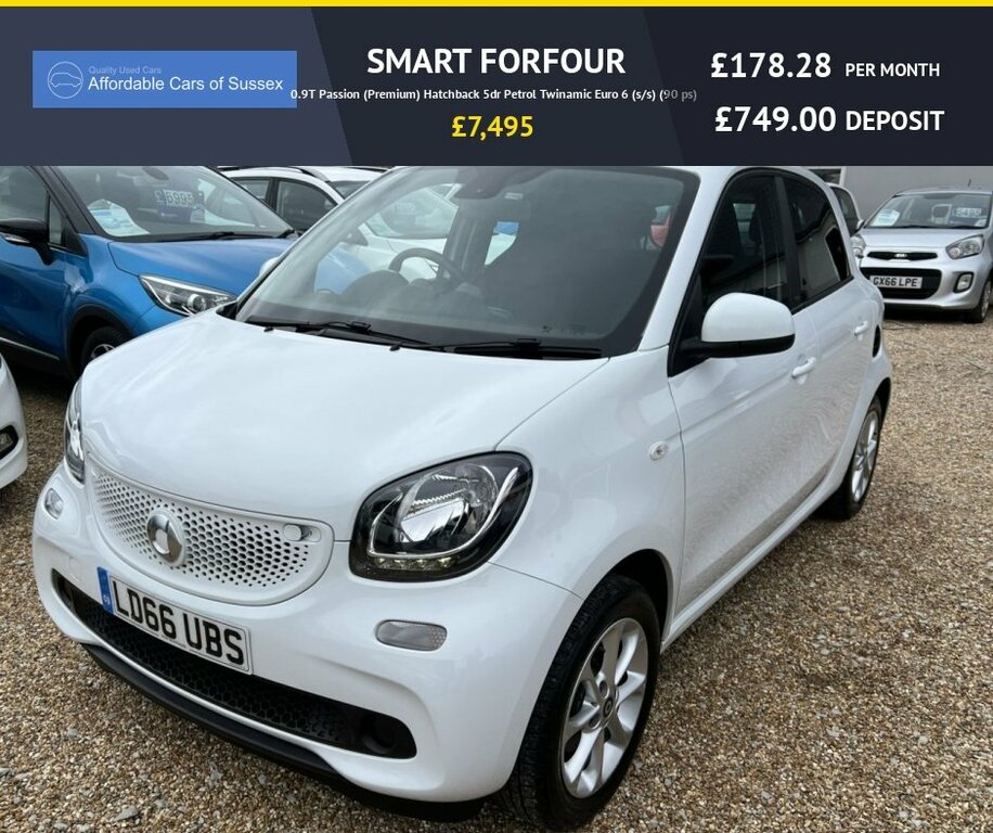 Smart Forfour Hatchback White #3