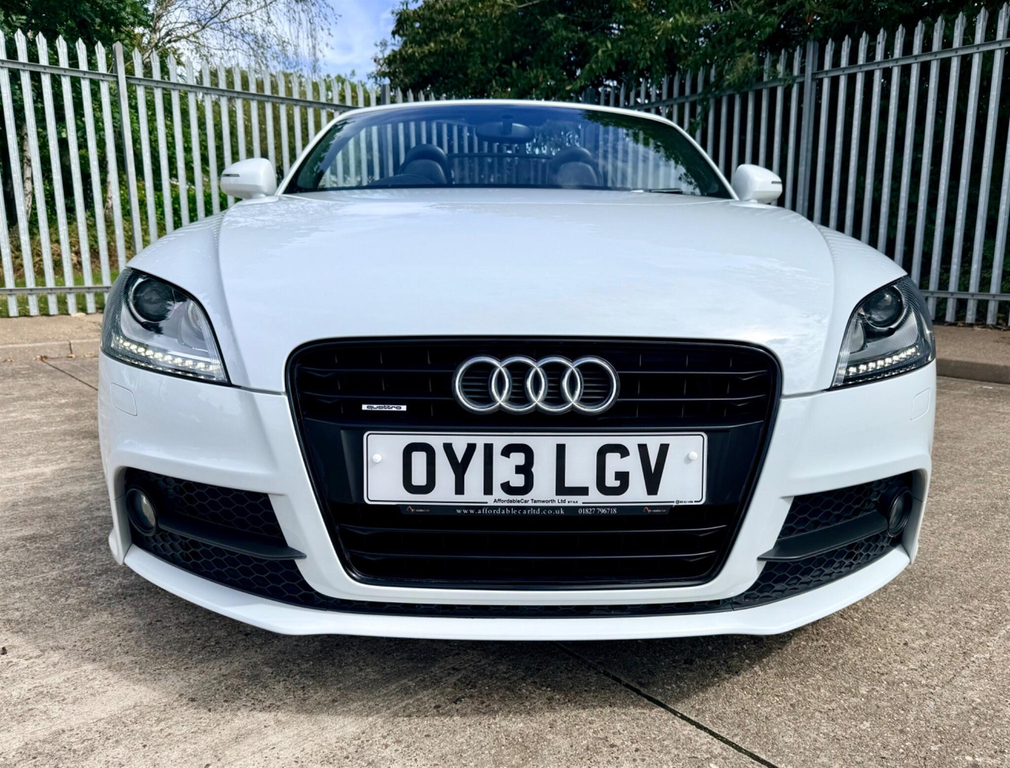 Audi TT 2.0 Tdi Black Edition Roadster Quattro Euro 5 White #5