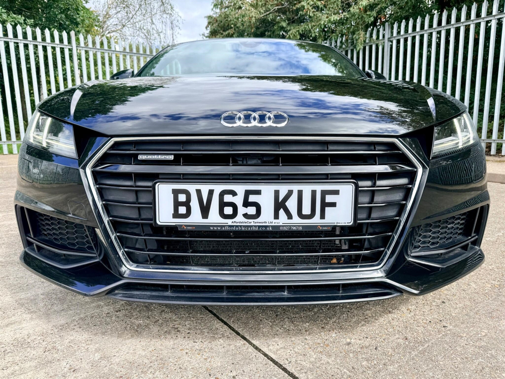 Audi TT 2.0 Tfsi S Line S Tronic Quattro Euro 6 Ss Black #4