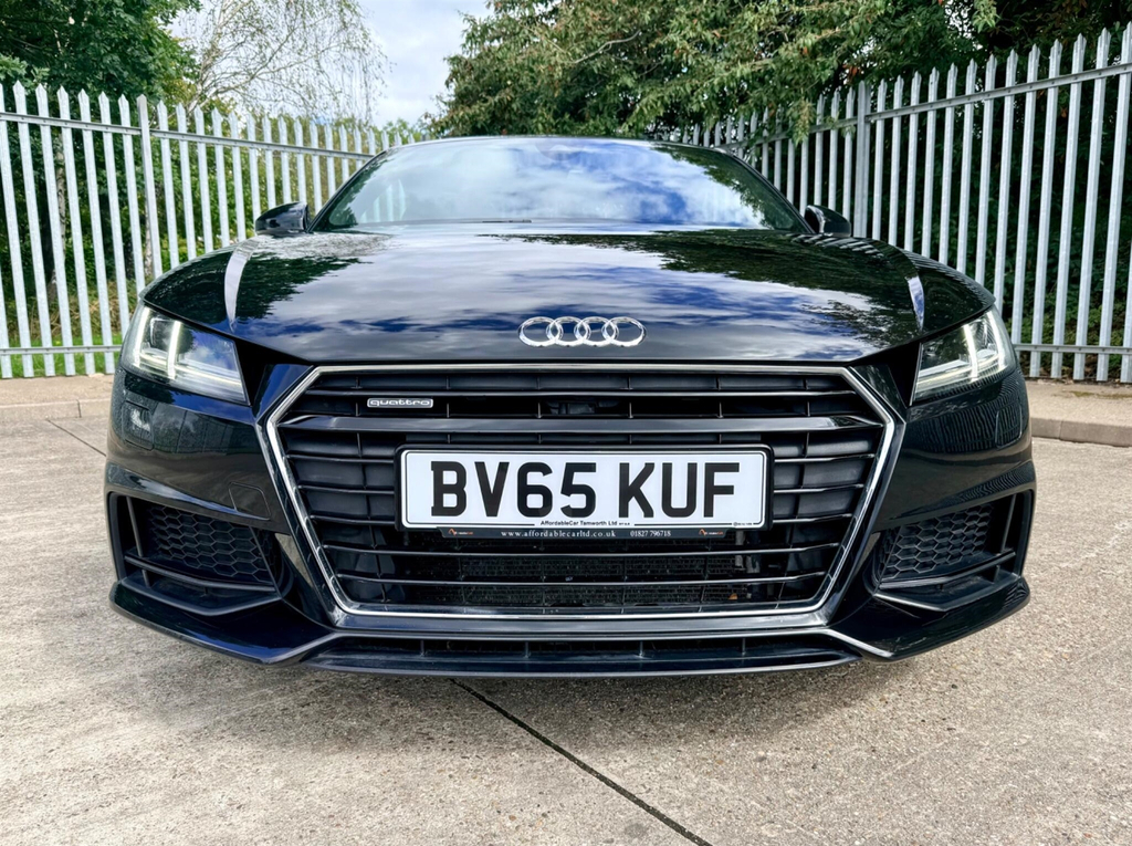 Audi TT 2.0 Tfsi S Line S Tronic Quattro Euro 6 Ss Black #5