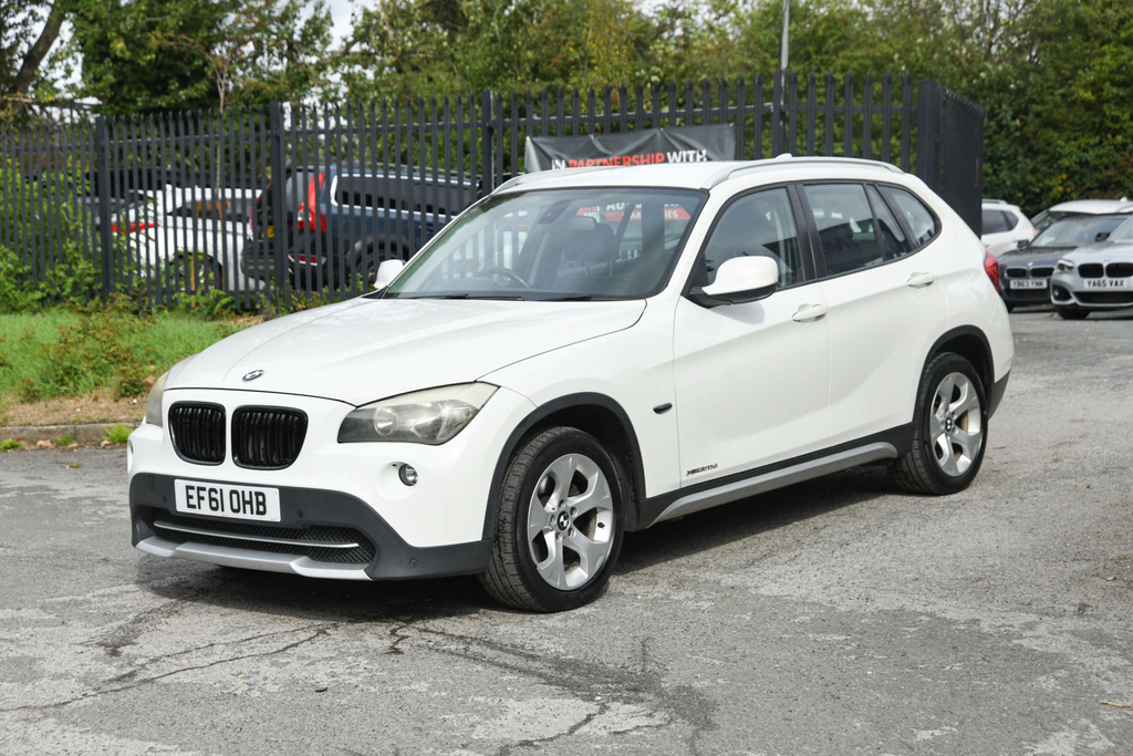 BMW X1 Xdrive 20D Se 4Wd White #3
