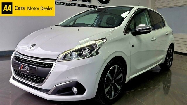 Peugeot 208 2019 1.2 Puretech Tech Edition Hatchback Petro White