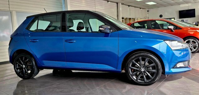 Skoda Fabia 2019 1.0 Colour Edition Hatchback Manua Blue #6