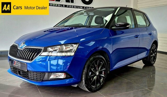 Skoda Fabia 2019 1.0 Colour Edition Hatchback Manua Blue