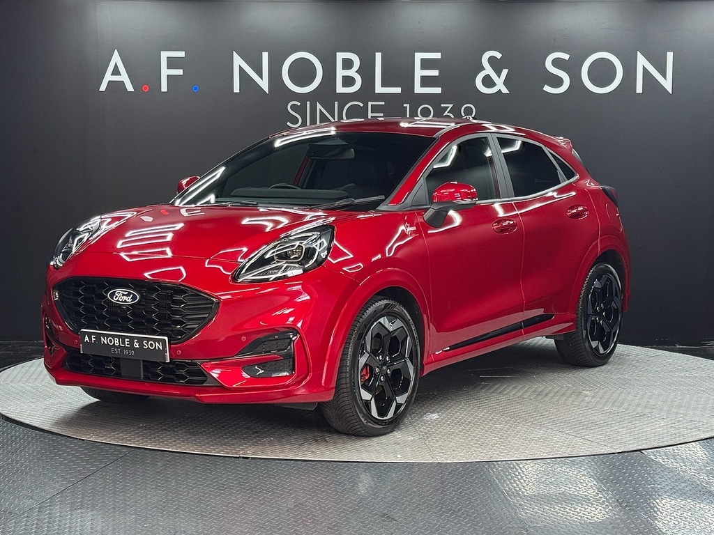 Ford Puma T Ecoboost Mhev St-line X U1029 Ulez Red