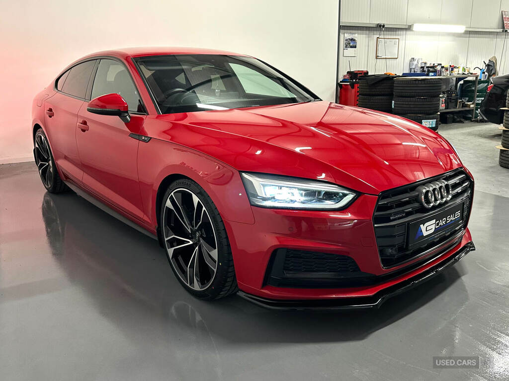 Audi A5 2.0 Tdi Quattro S Line S Tronic ASZ5733 Red #4