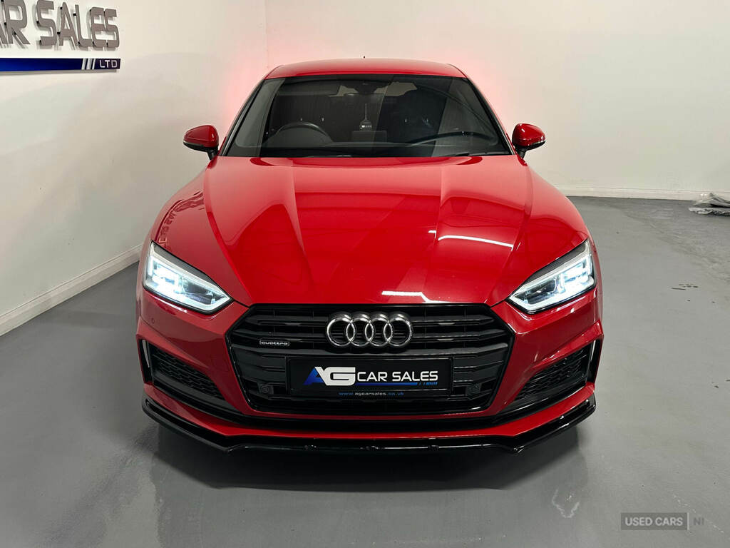 Audi A5 2.0 Tdi Quattro S Line S Tronic ASZ5733 Red #2