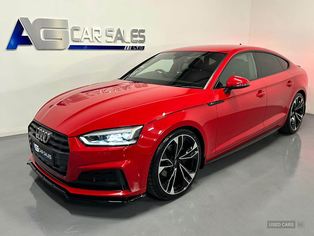 Audi A5 2.0 Tdi Quattro S Line S Tronic ASZ5733 Red #3