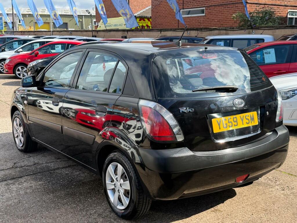Kia RIO Rio Black Black #47