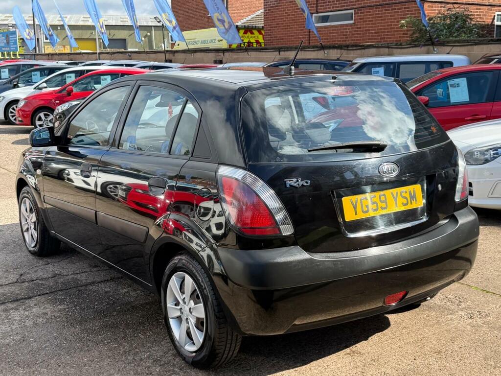Kia RIO Rio Black Black #10