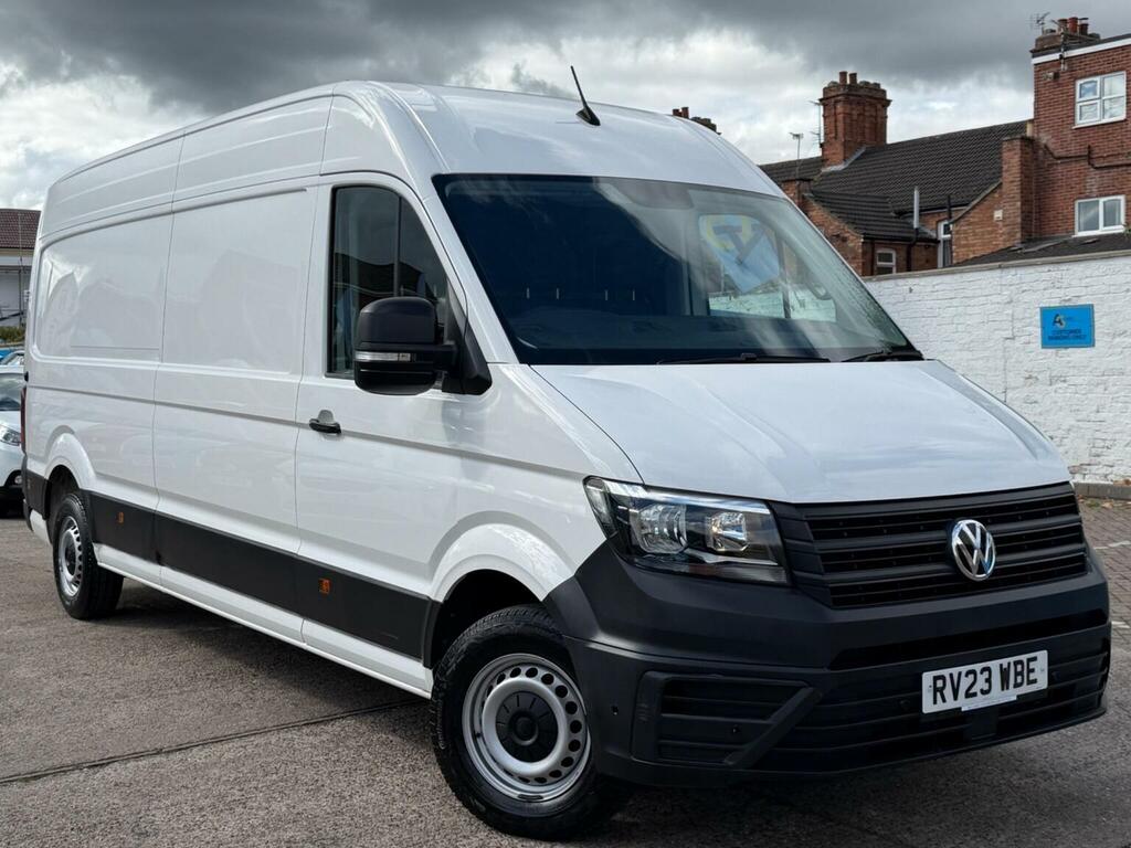 Volkswagen Crafter 2.0 Tdi Cr35 Trendline Fwd Lwb High Roof Euro 6 S White