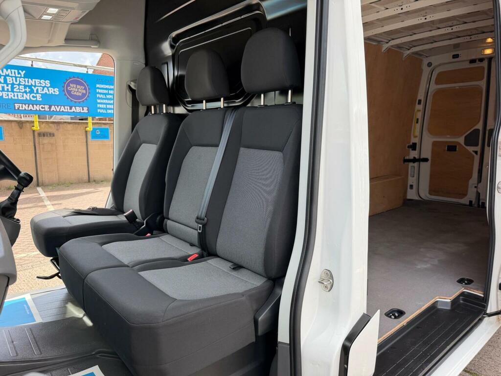 Volkswagen Crafter 2.0 Tdi Cr35 Trendline Fwd Lwb High Roof Euro 6 S White #4
