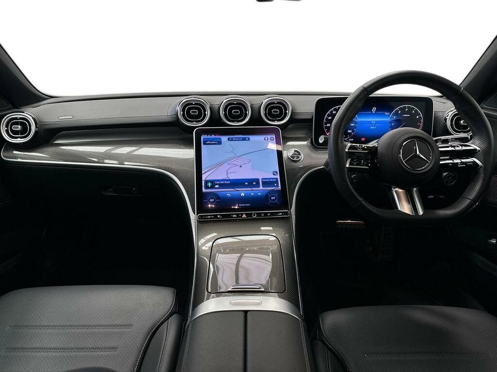 Mercedes-Benz C Class Coupe Black #5