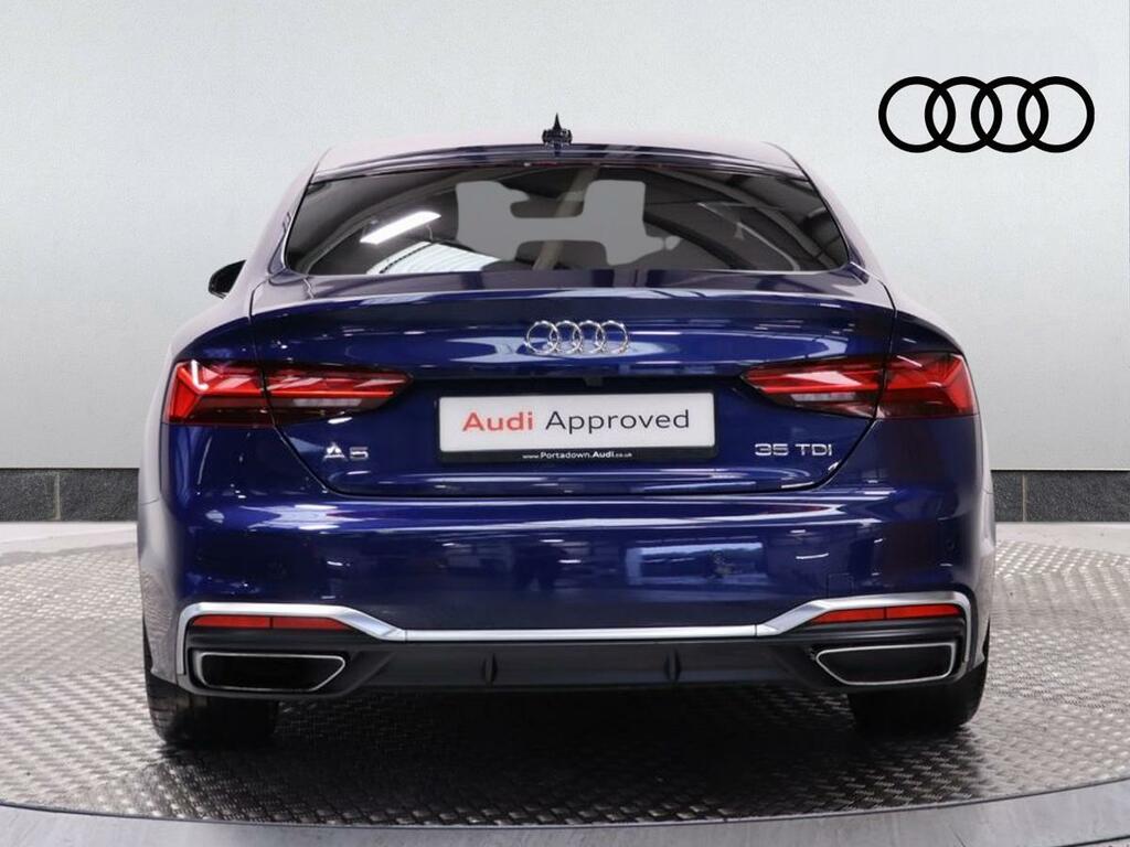 Audi A5 Coup- Black Edition 40 Tfsi 204 Ps S Tronic White #7