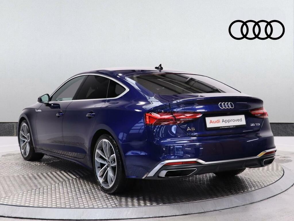 Audi A5 Coup- Black Edition 40 Tfsi 204 Ps S Tronic White #3