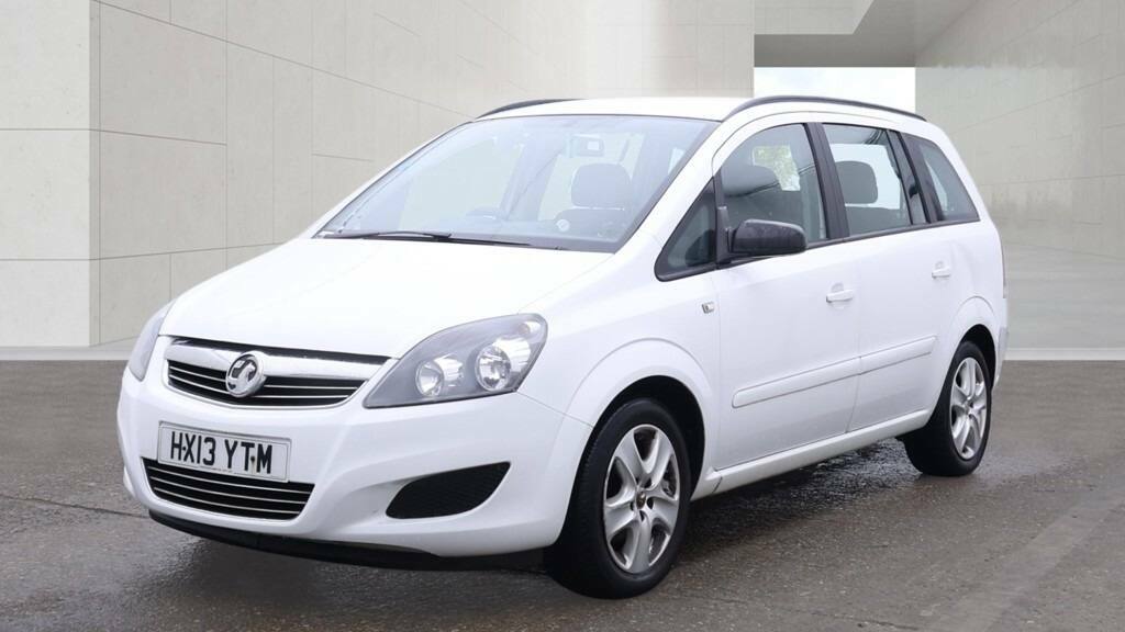 Vauxhall Zafira 1.6I 115 Exclusiv White #2