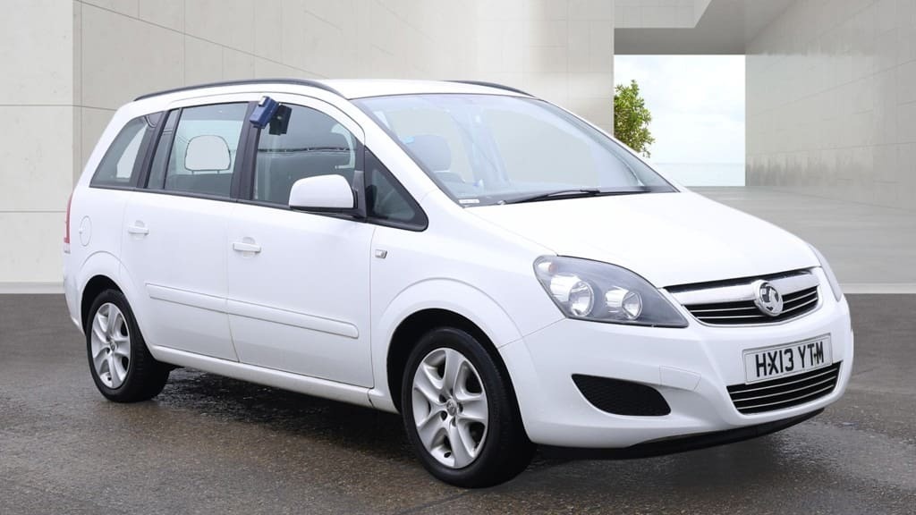 Vauxhall Zafira 1.6I 115 Exclusiv White