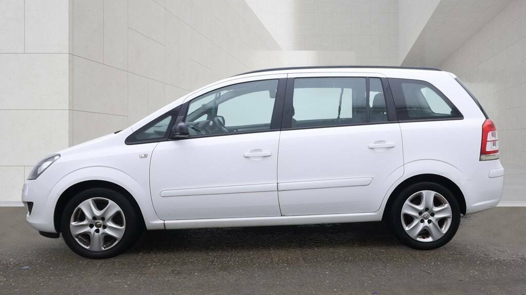 Vauxhall Zafira 1.6I 115 Exclusiv White #6
