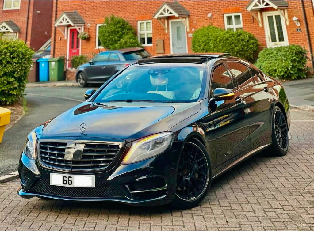 Mercedes-Benz S Class 3.0 S350ld V6 Amg Line Premium Plus Saloon D Black