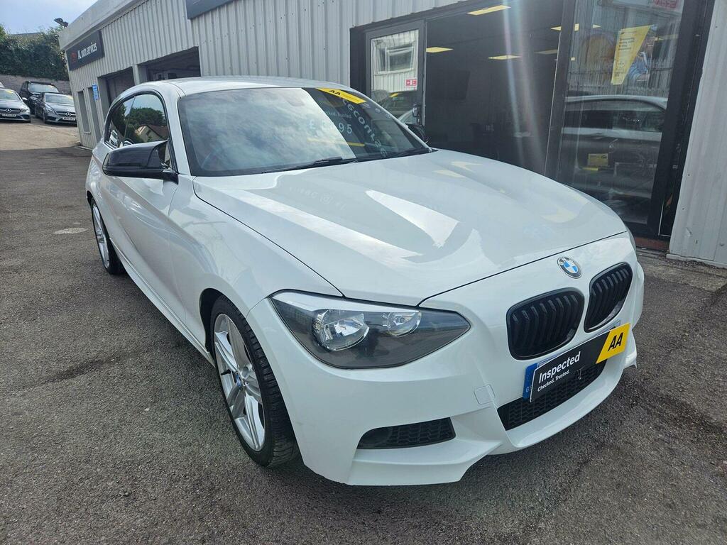 BMW 1 Series Coupe 2.0 White #1