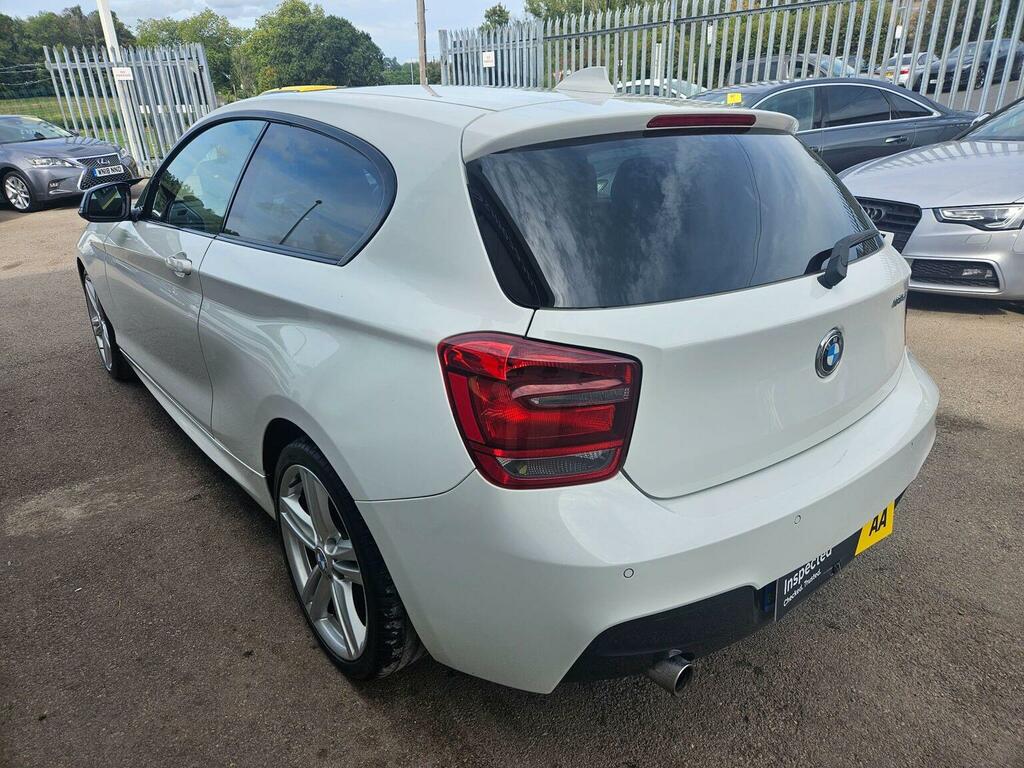 BMW 1 Series Coupe 2.0 White #7