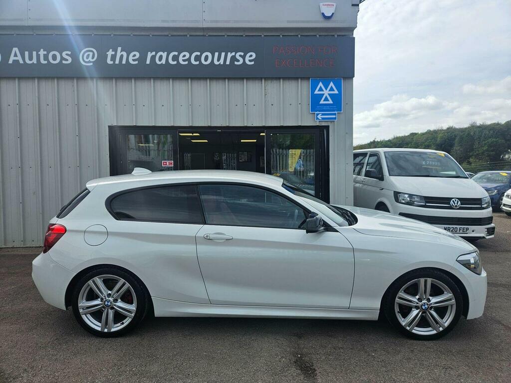 BMW 1 Series Coupe 2.0 White #4