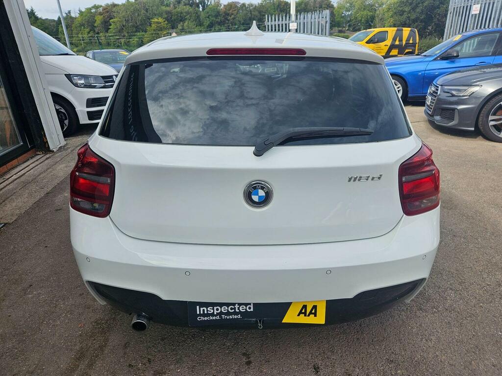 BMW 1 Series Coupe 2.0 White #6