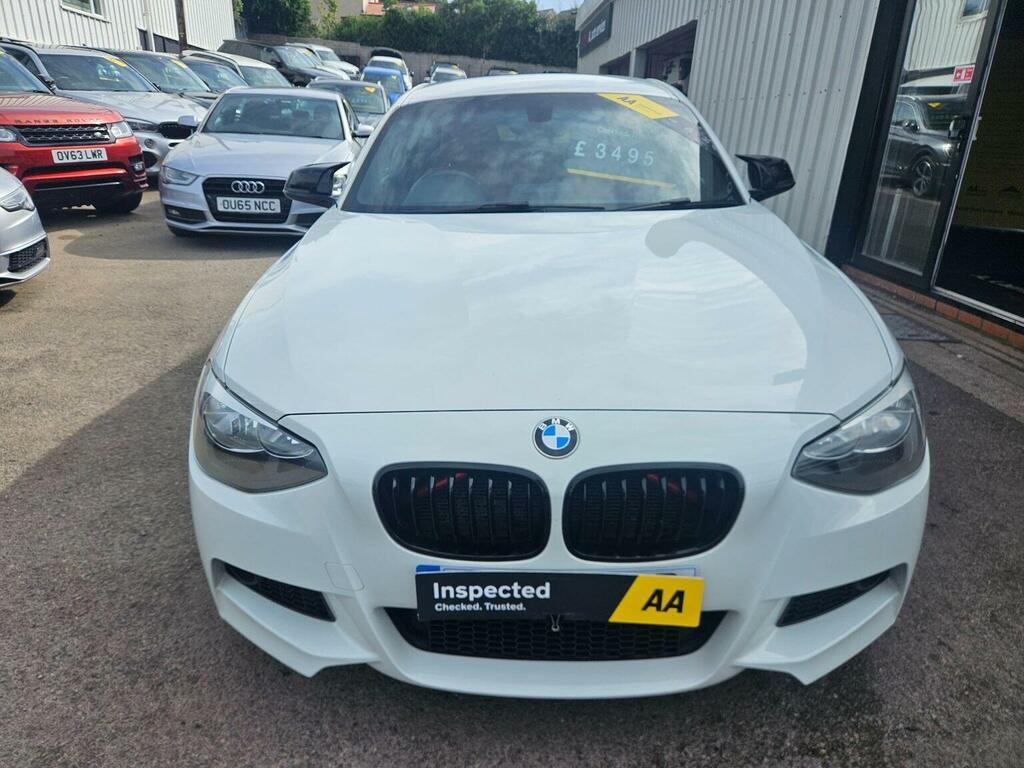 BMW 1 Series Coupe 2.0 White #2