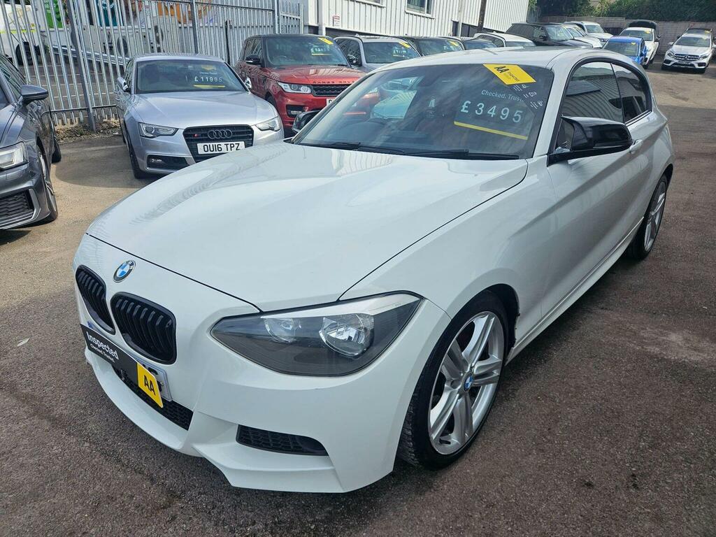 BMW 1 Series Coupe 2.0 White #3