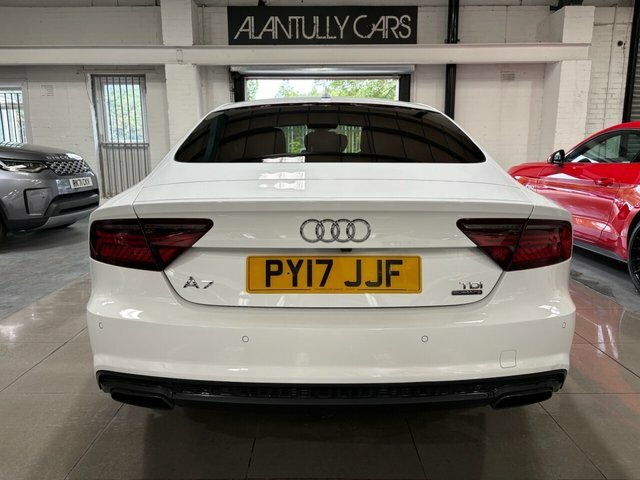 Audi A7 2017 3.0 Bitdi V6 Black Edition Sportback Dies White #4